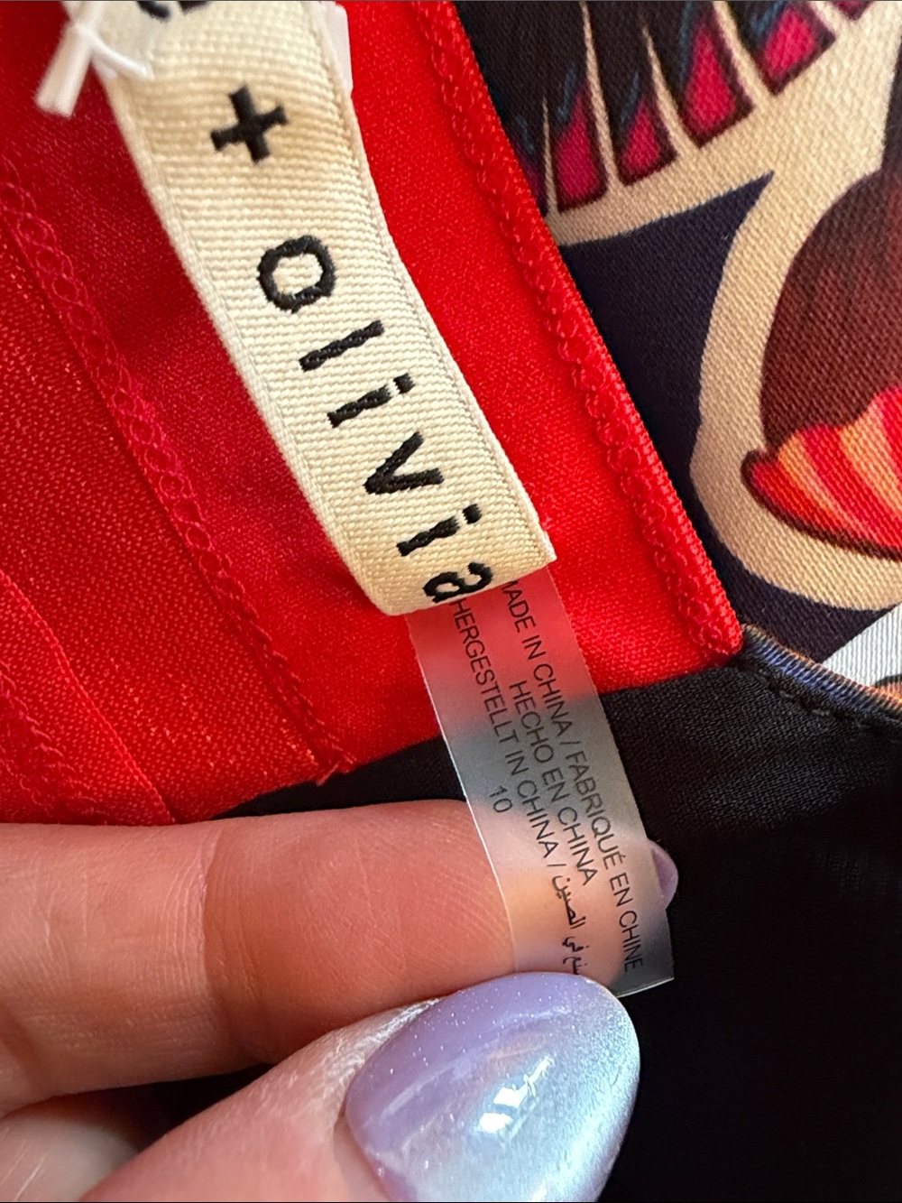 Alice + Olivia Multicolor Mosaic-Print Maxi Dress — Blue, Red, Green, Yellow - Picture 14 of 14
